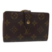 Pre-owned Canvas wallets Louis Vuitton Vintage , Brown , Dames