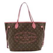 Pre-owned Canvas shoulder-bags Louis Vuitton Vintage , Brown , Dames