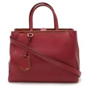 Pre-owned Leather fendi-bags Fendi Vintage , Red , Dames