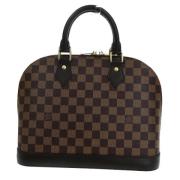 Pre-owned Canvas handbags Louis Vuitton Vintage , Brown , Dames