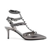 Grijze elegante sandalen voor vrouwen Valentino Garavani , Gray , Dame...