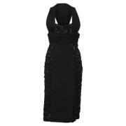 Pre-owned Fabric dresses Versace Pre-owned , Black , Dames