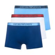 Katoenen Stretch Boxers - Tripack Emporio Armani , Multicolor , Heren