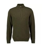 Half Zip Sweater Holden Barbour , Green , Heren