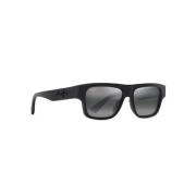 Rechthoekige zonnebril met gepolariseerde lenzen Maui Jim , Black , He...