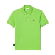 Klassieke Piqué Polo in Groen Lacoste , Green , Heren