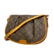 Pre-owned Canvas louis-vuitton-bags Louis Vuitton Vintage , Brown , Da...