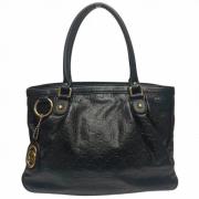 Pre-owned Leather gucci-bags Gucci Vintage , Black , Dames