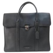 Pre-owned Leather totes Coach Pre-owned , Black , Dames