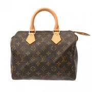 Pre-owned Canvas handbags Louis Vuitton Vintage , Brown , Dames