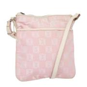 Pre-owned Canvas shoulder-bags Loewe Pre-owned , Pink , Dames