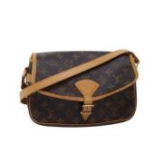 Pre-owned Canvas louis-vuitton-bags Louis Vuitton Vintage , Brown , Da...