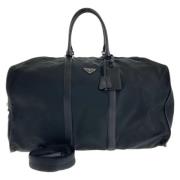 Pre-owned Canvas travel-bags Prada Vintage , Black , Dames