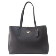 Pre-owned Leather totes Coach Pre-owned , Black , Dames