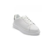 Witte sneakers met rubberen zool Just Cavalli , White , Heren