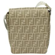 Pre-owned Canvas fendi-bags Fendi Vintage , Beige , Dames