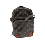 Pre-owned Canvas louis-vuitton-bags Louis Vuitton Vintage , Brown , Da...