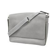 Pre-owned Leather louis-vuitton-bags Louis Vuitton Vintage , Gray , Un...