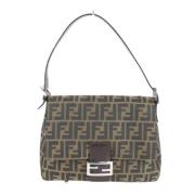 Pre-owned Canvas fendi-bags Fendi Vintage , Brown , Dames