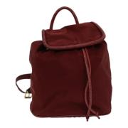 Pre-owned Nylon backpacks Celine Vintage , Red , Dames