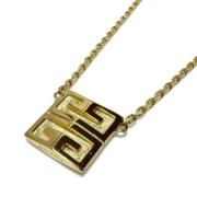 Pre-owned Metal necklaces Givenchy Pre-owned , Yellow , Dames