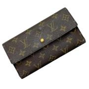 Pre-owned Canvas wallets Louis Vuitton Vintage , Brown , Dames