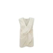 Stijlvolle Mouwloze Top voor Vrouwen JW Anderson , White , Dames