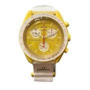 Pre-owned Fabric watches Omega Vintage , Yellow , Heren