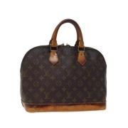 Pre-owned Canvas louis-vuitton-bags Louis Vuitton Vintage , Brown , Da...