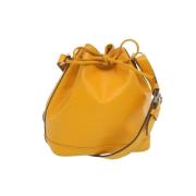 Pre-owned Leather louis-vuitton-bags Louis Vuitton Vintage , Yellow , ...