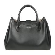 Octave PM Tas met Handvatten Lanvin , Black , Dames