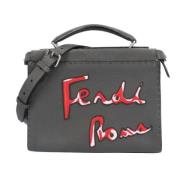 Pre-owned Leather fendi-bags Fendi Vintage , Gray , Unisex