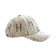 Verstelbare pet met Hést logo Hést , Beige , Unisex