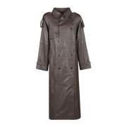 Stijlvolle Trenchcoat voor Vrouwen Birgitte Herskind , Red , Dames