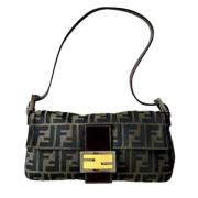 Pre-owned Leather fendi-bags Fendi Vintage , Brown , Dames