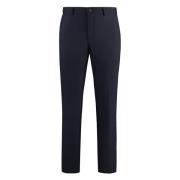 Stretch viscose broek met zakken Hugo Boss , Blue , Heren