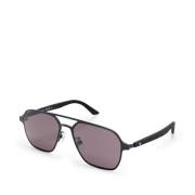 Mb0360S 001 Sunglasses Montblanc , Black , Heren