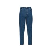 Noorse jeans met taps toelopende benen Norse Projects , Blue , Heren