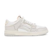 Lage Top Collegiate Skel Sneakers Amiri , White , Heren