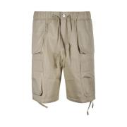 Amandelolie Cargo Shorts Bonsai , Brown , Heren