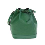 Pre-owned Leather louis-vuitton-bags Louis Vuitton Vintage , Green , D...