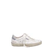 Nappa Leren Glitter Hak Schoenen Golden Goose , White , Dames