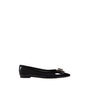 Mesh Ballerina Ballerina Salvatore Ferragamo , Black , Dames