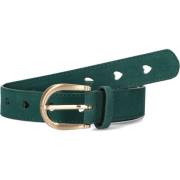 Hart Uitgesneden Leren Riem Fabienne Chapot , Green , Dames