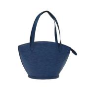 Pre-owned Leather louis-vuitton-bags Louis Vuitton Vintage , Blue , Da...