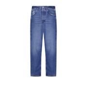 Denim Jeans voor Mannen en Vrouwen Amish , Blue , Heren