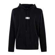 Casual katoenen sweatshirt MM6 Maison Margiela , Black , Heren