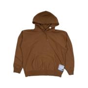 Paarse Heavyweight Hoodie Comfort Collectie Mihara Yasuhiro , Brown , ...