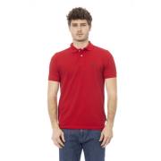 Kleding polo-shirts Baldinini , Red , Heren