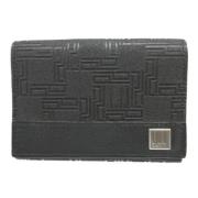 Pre-owned Leather wallets Dunhill Pre-owned , Black , Heren